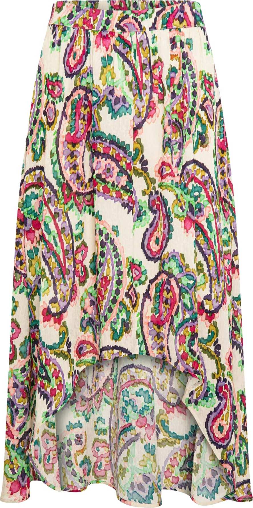 Sukně Morgan béžová / zelená / pink / růžová