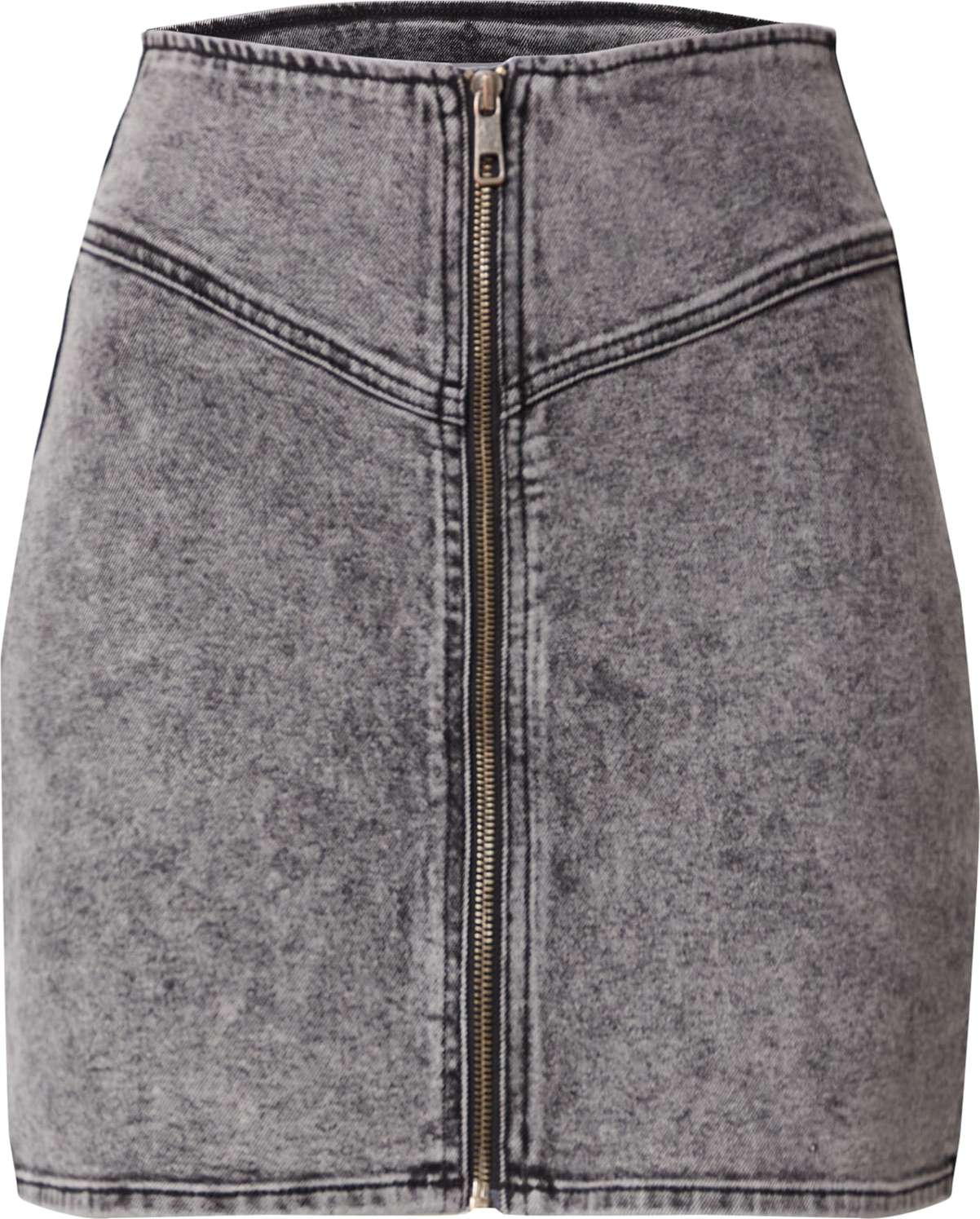 Sukně 'Sadie' EDITED černá džínovina