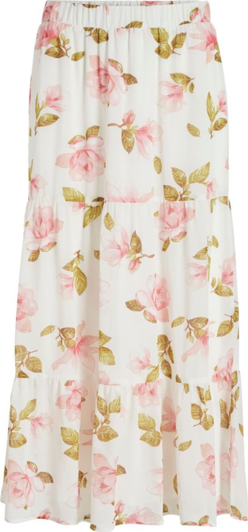 Sukně Vila mix barev / bílá