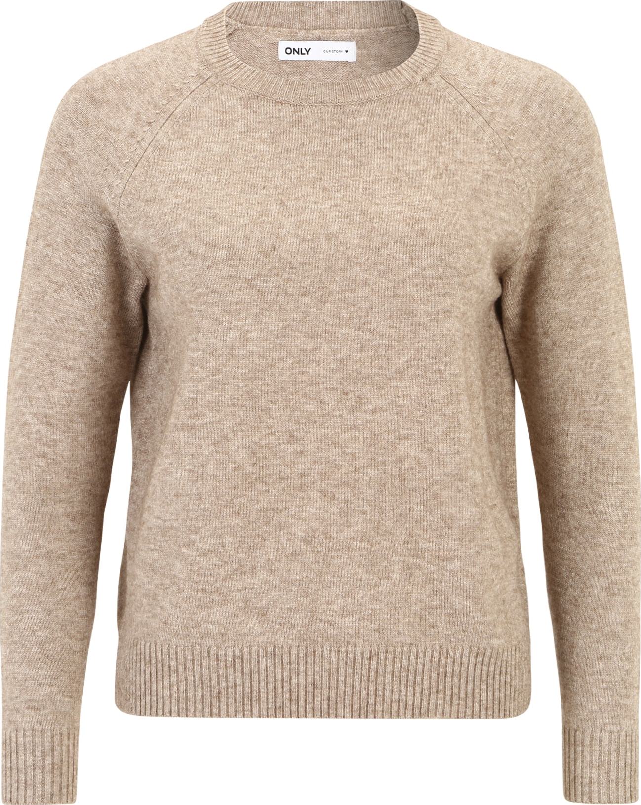 Svetr 'LESLY KINGS' Only Petite béžová