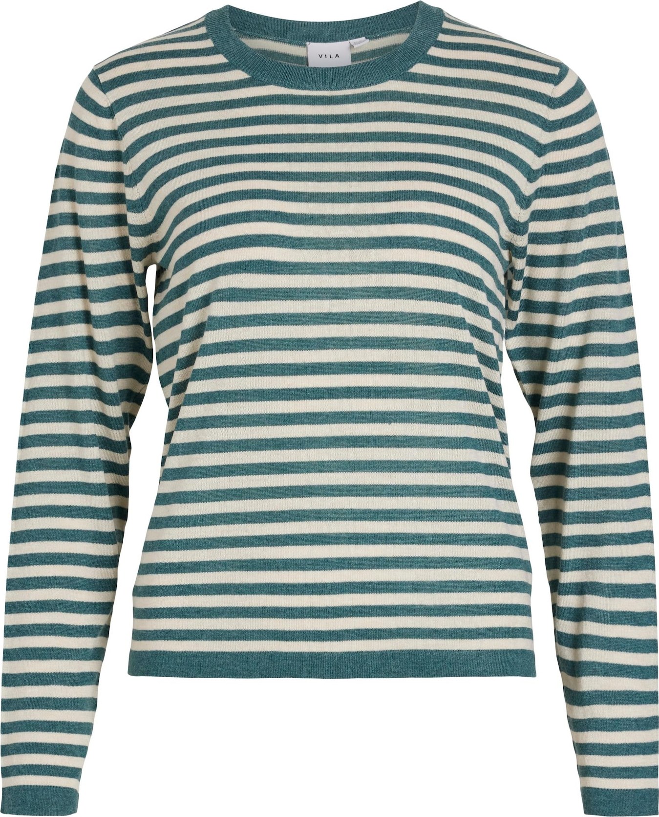 Svetr 'ULA' Vila zelená / offwhite