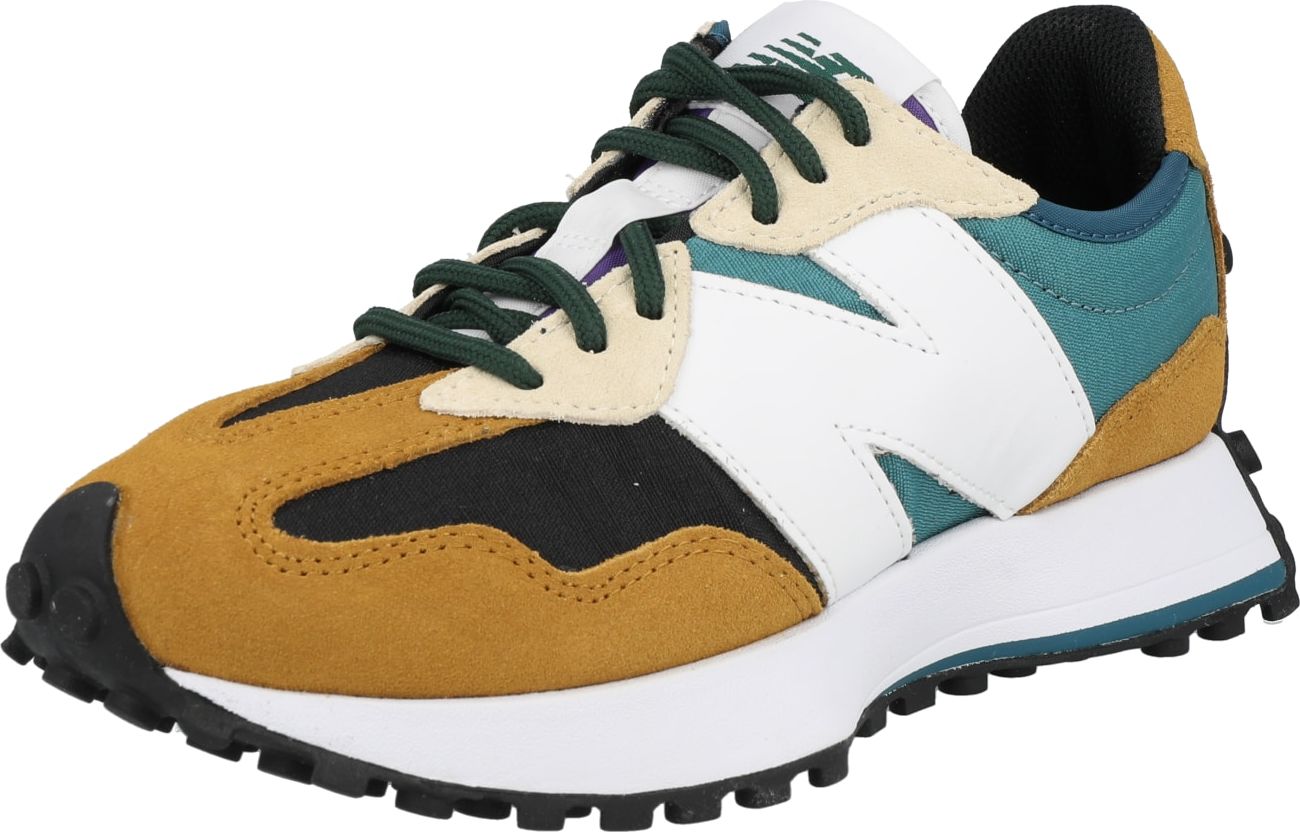 Tenisky '327' New Balance karamelová / petrolejová / bílá