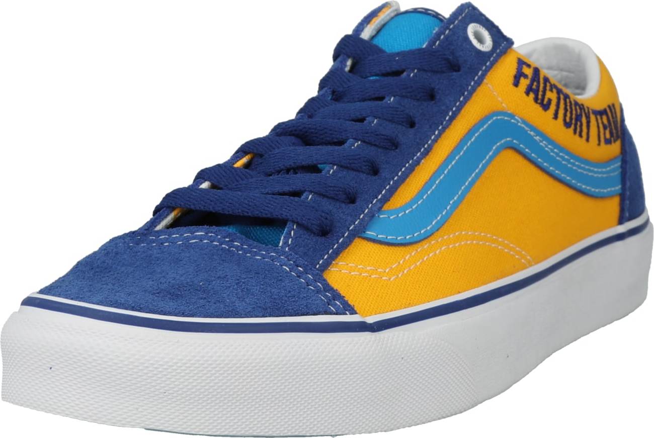 Tenisky Vans modrá / světlemodrá / oranžová