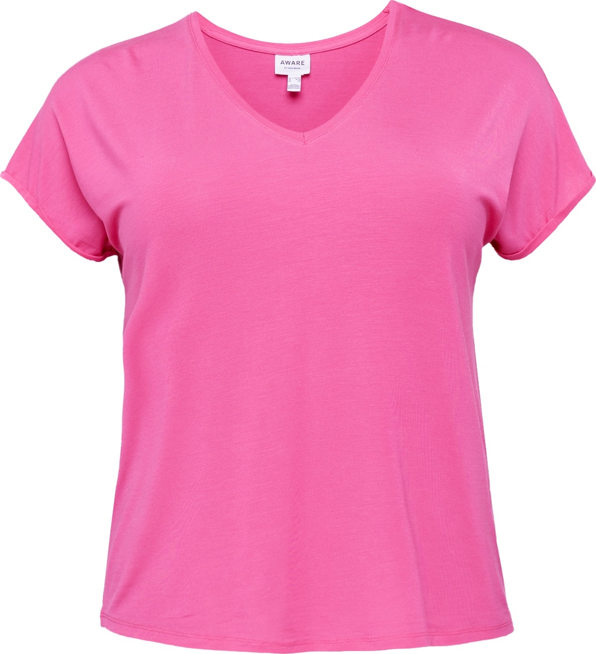 Tričko 'AYA' Vero Moda Curve světle růžová