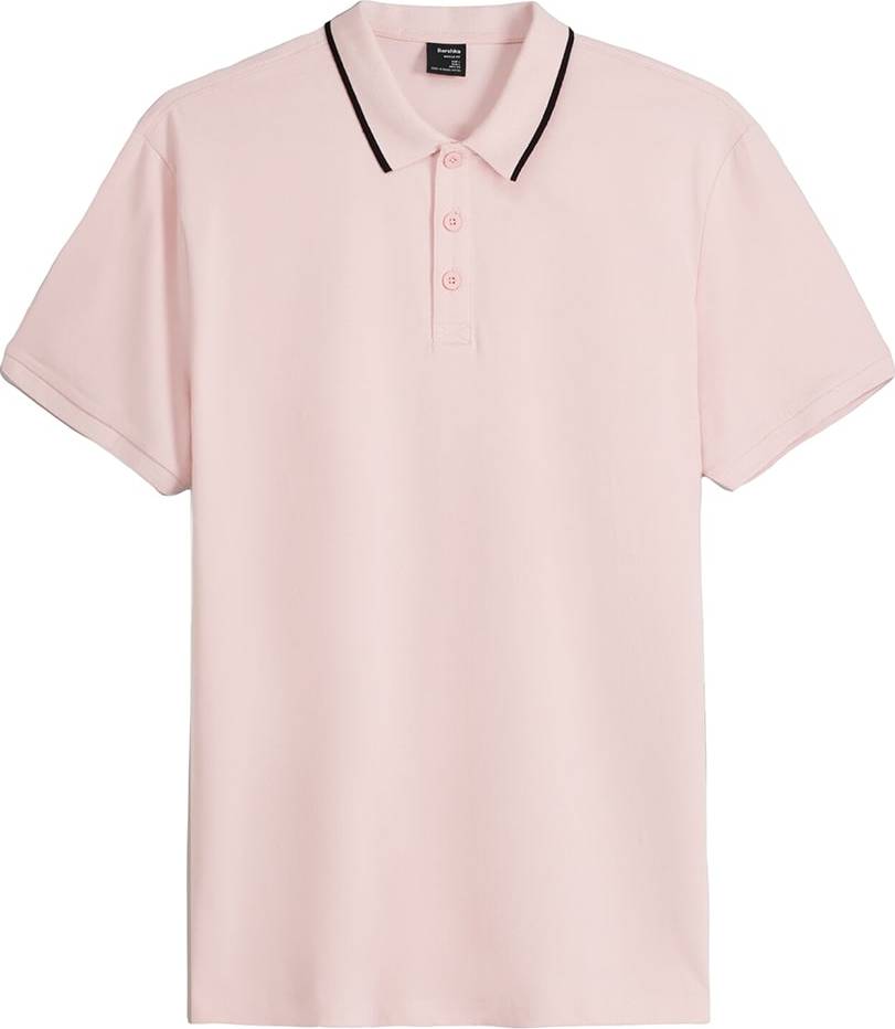 Tričko Bershka světle růžová