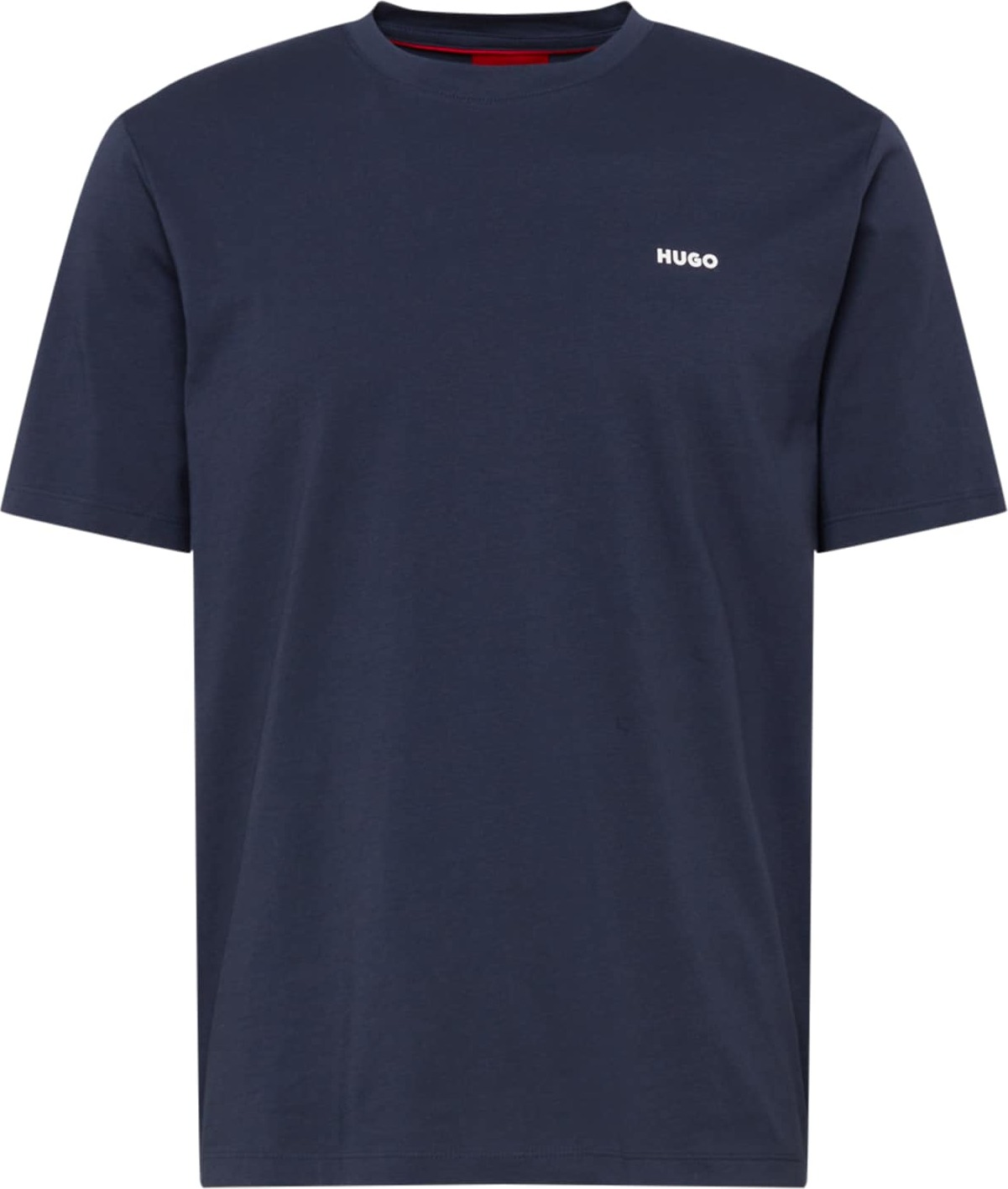 Tričko 'Dero' HUGO námořnická modř / bílá