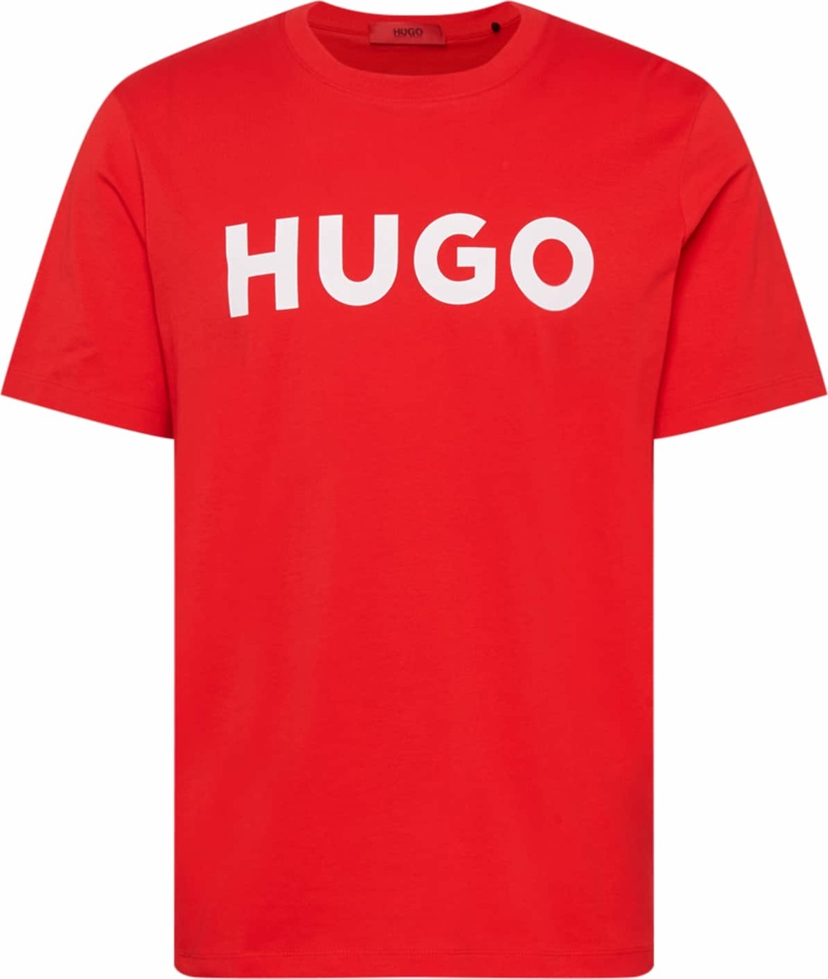 Tričko 'Dulivio' HUGO světle červená / bílá