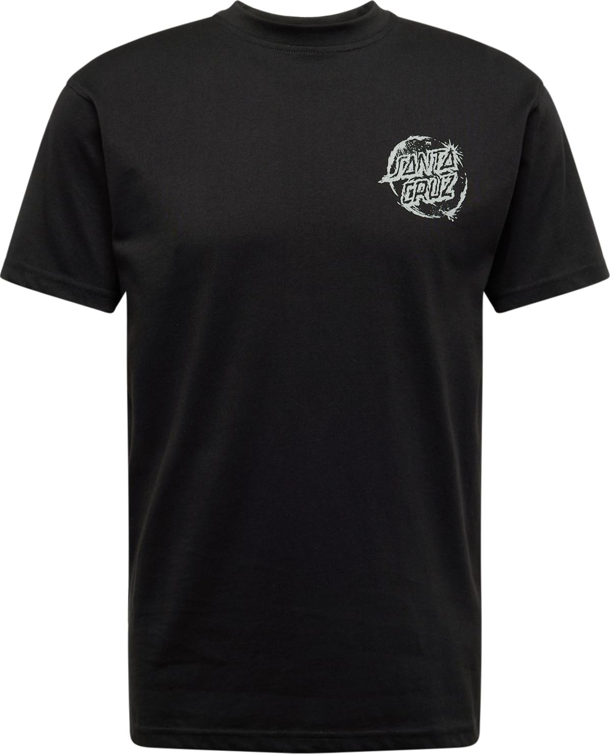 Tričko 'Erode Dot' Santa Cruz šedá / černá