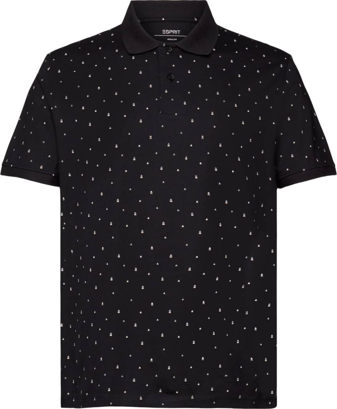 Tričko Esprit černá / bílá