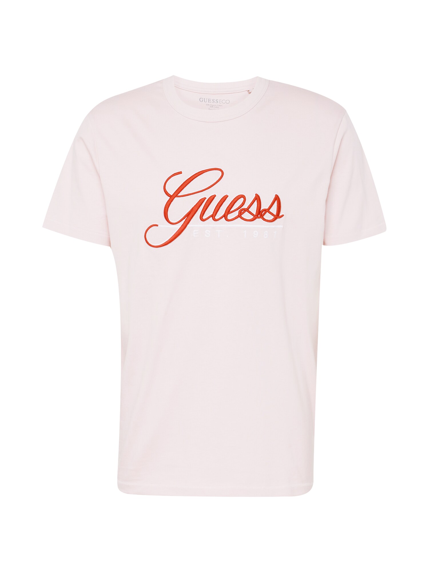 Tričko Guess růžová / červená / bílá