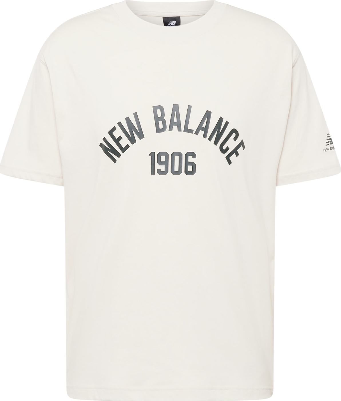 Tričko New Balance černá / bílá