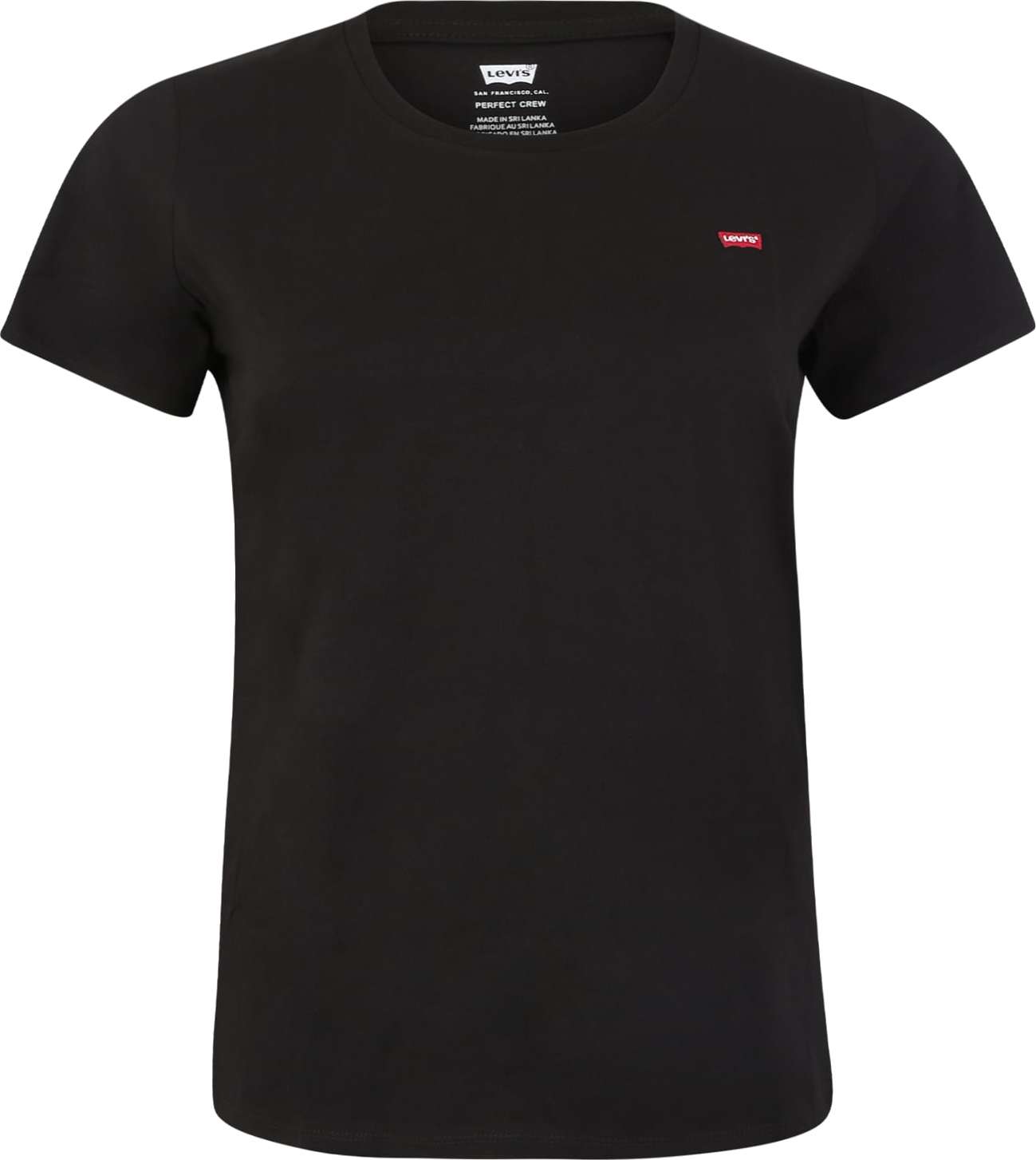 Tričko Levi's® Plus červená / černá / bílá