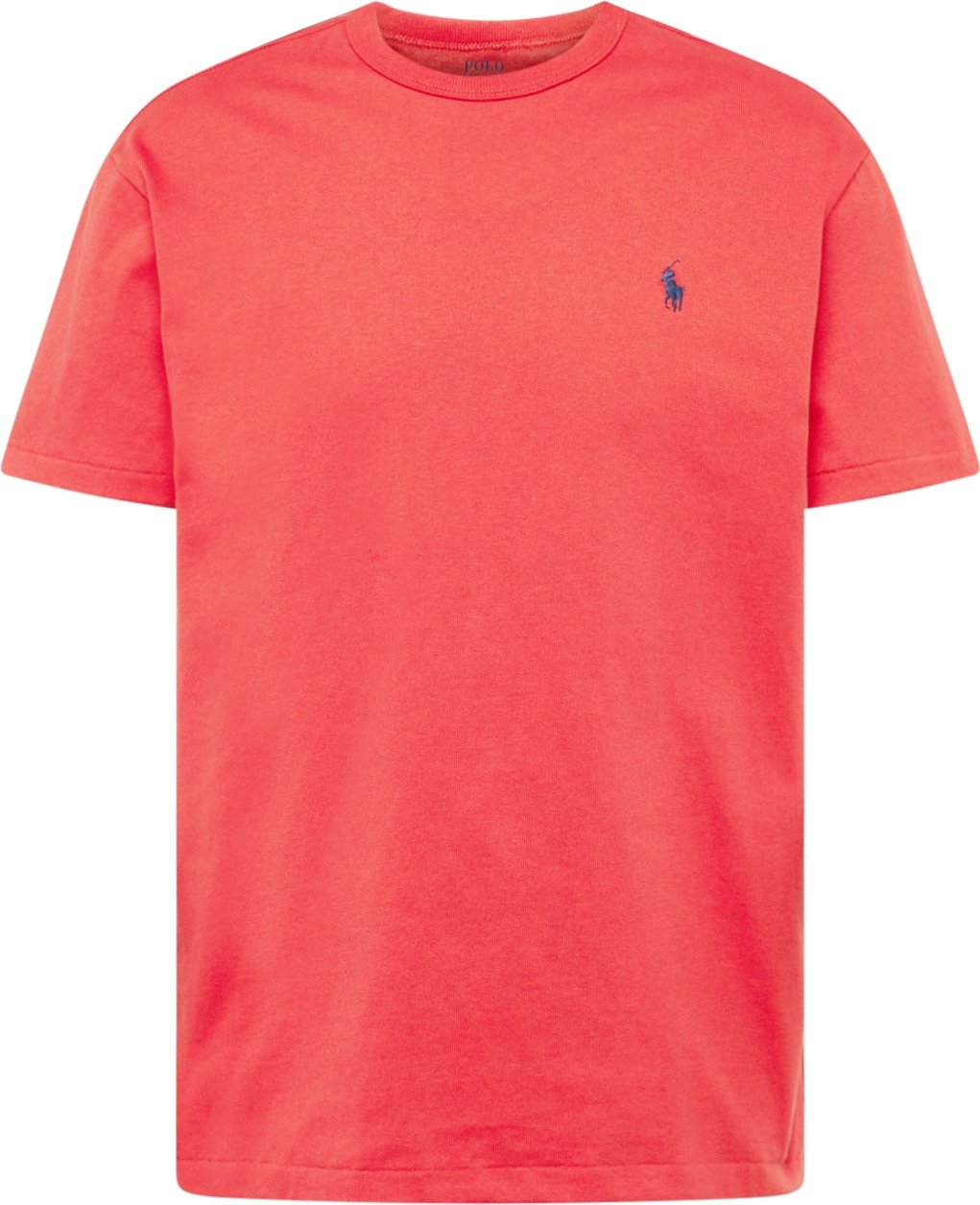 Tričko Polo Ralph Lauren modrá / pastelově červená
