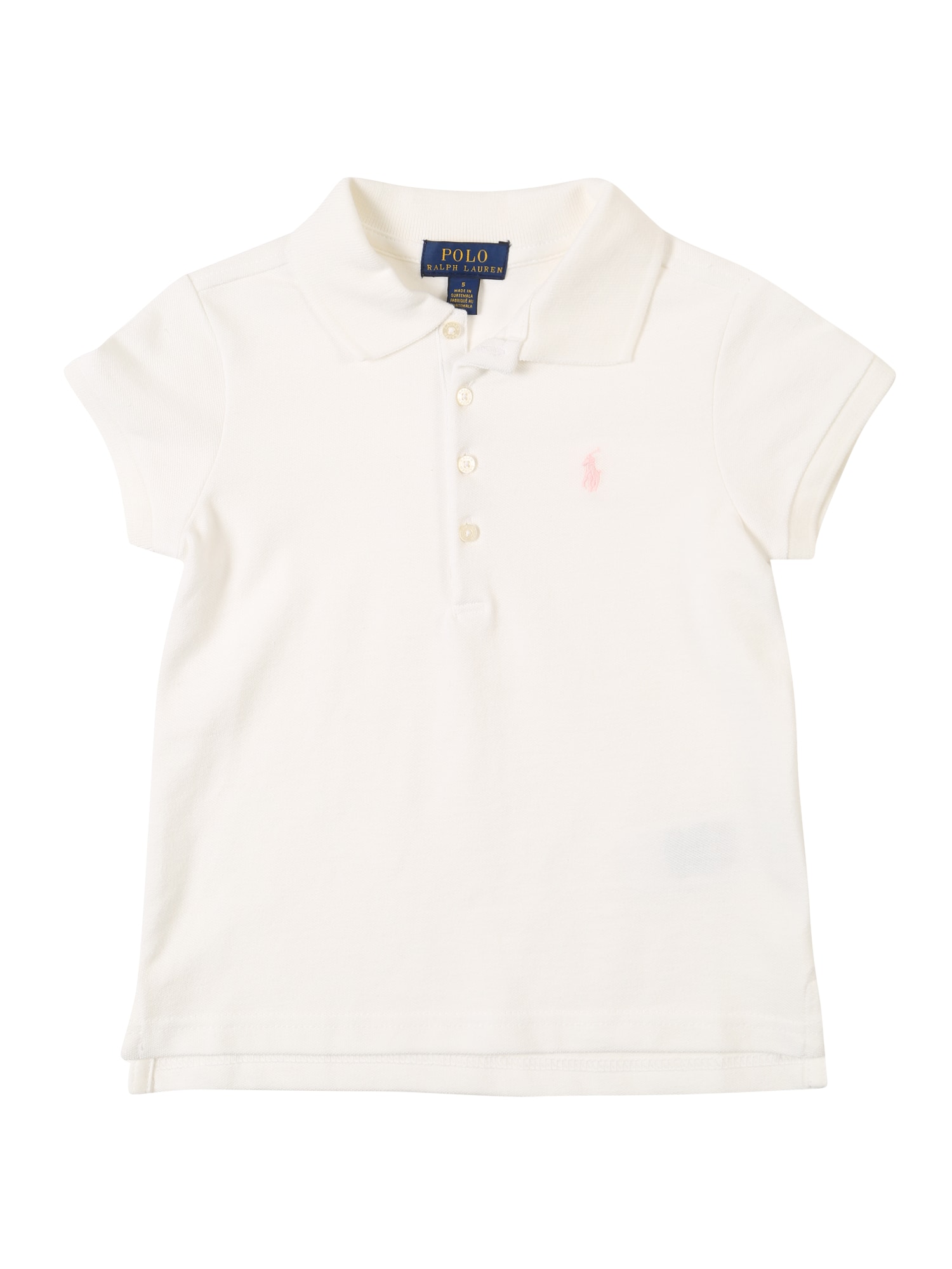 Tričko Polo Ralph Lauren světle růžová / bílá