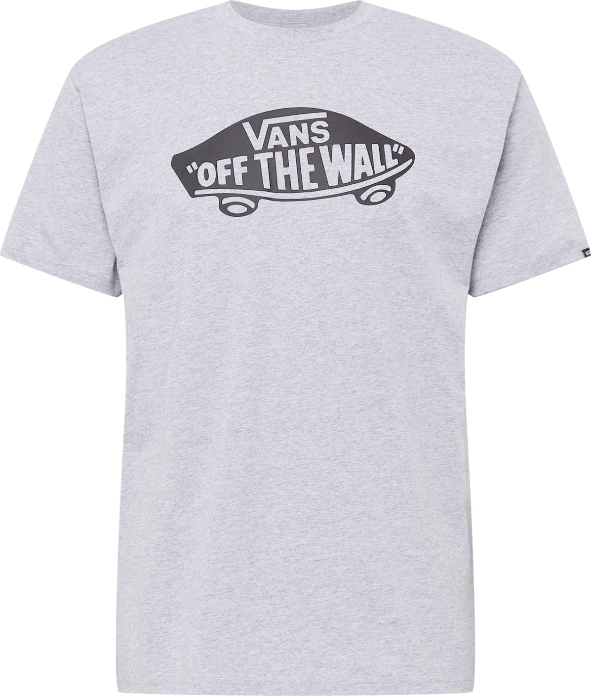 Tričko Vans šedý melír / černá