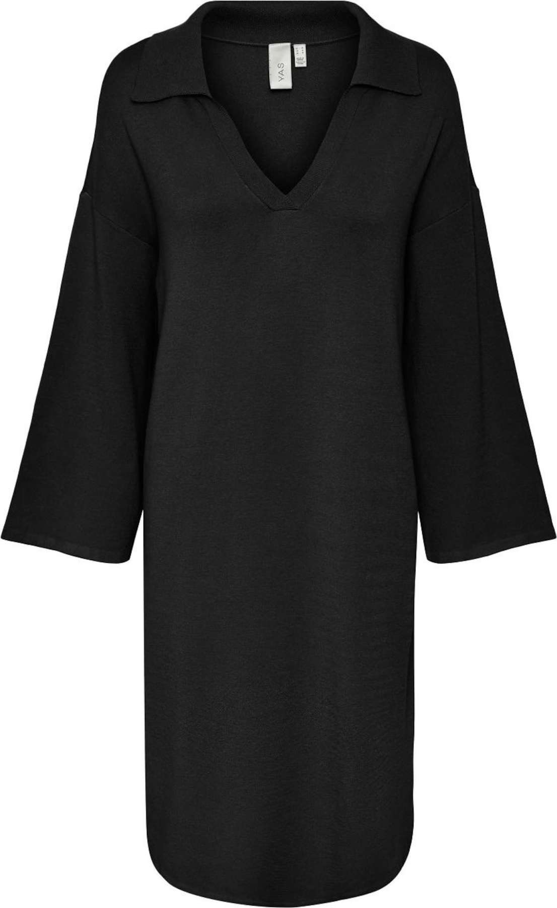 Úpletové šaty 'ABELIA' Y.A.S černá