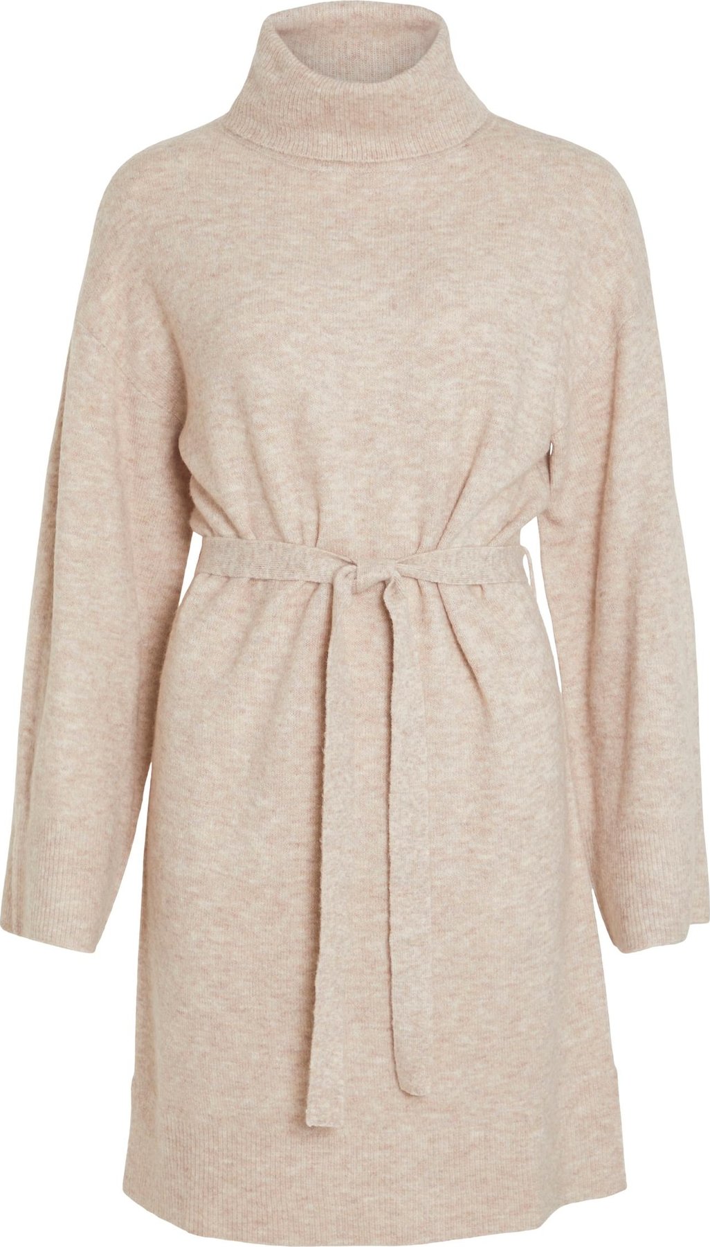 Úpletové šaty 'Malina' Vila béžový melír