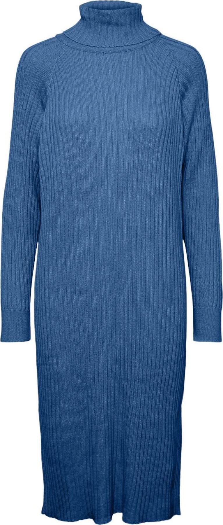 Úpletové šaty 'MAVI' Y.A.S tmavě modrá