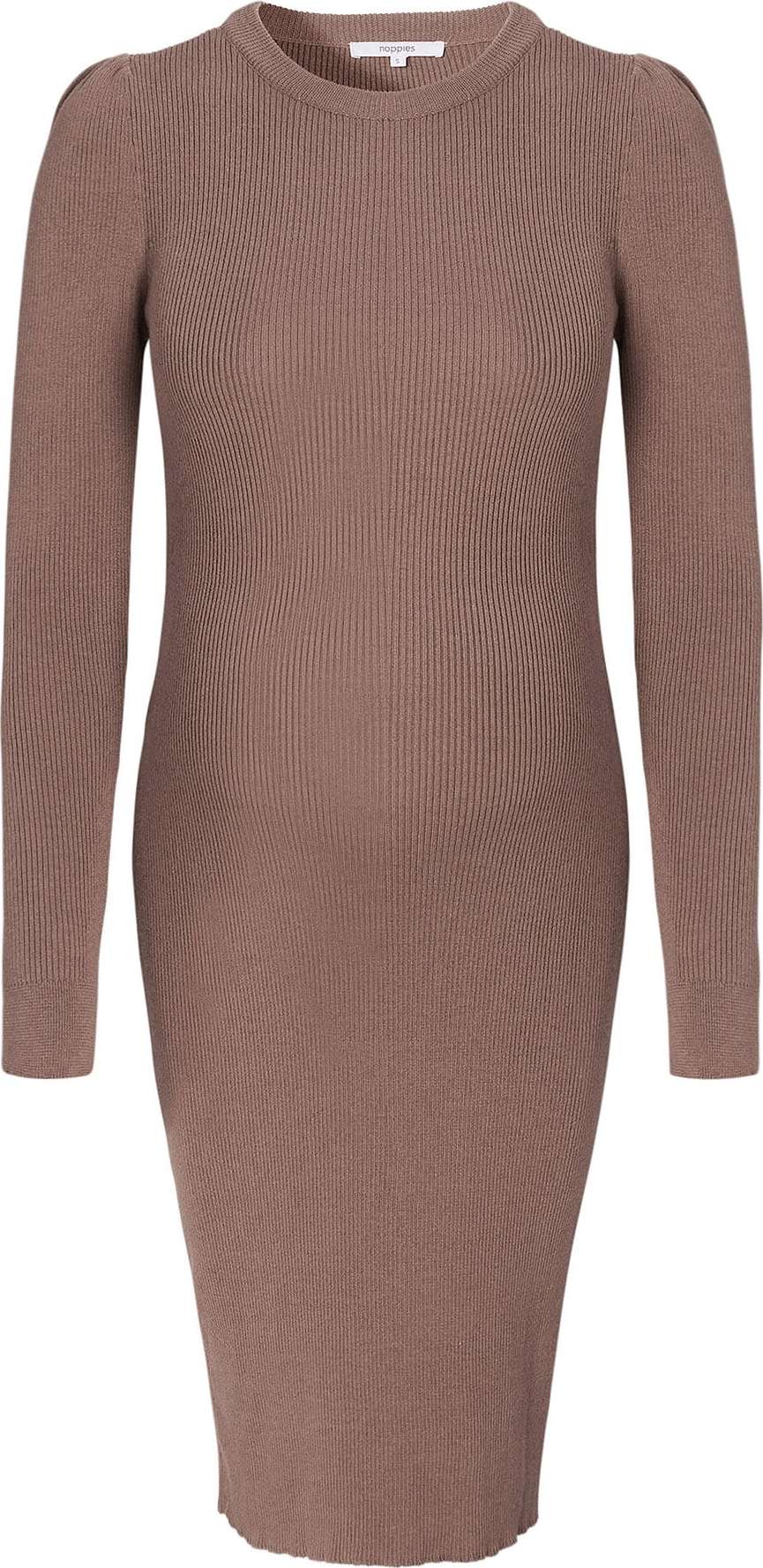 Úpletové šaty 'Vena' Noppies šedobéžová