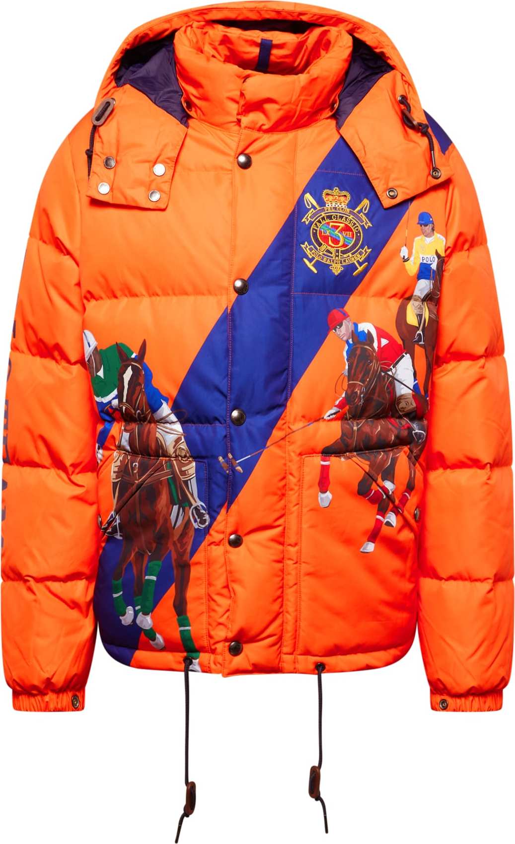 Zimní bunda Polo Ralph Lauren oranžová