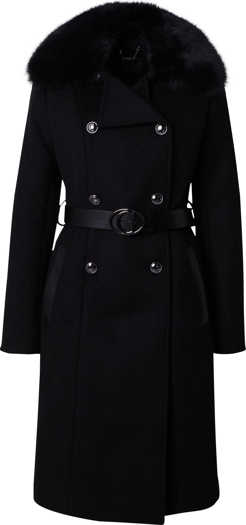 Zimní kabát 'Patrice' Guess černá