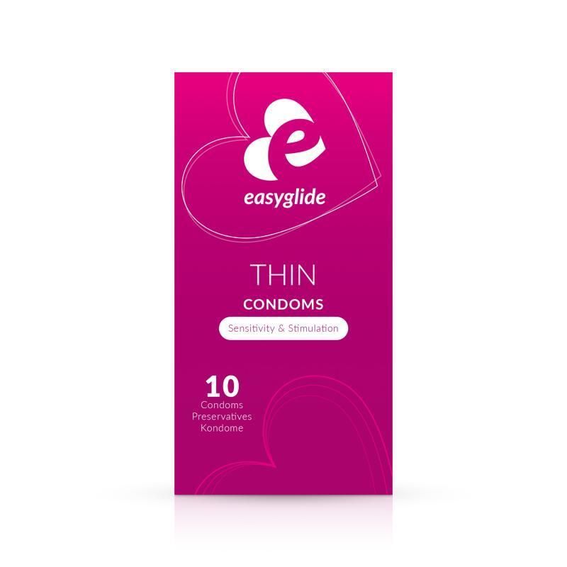 EasyGlide Extra Thin kondomy 10 ks EasyGlide