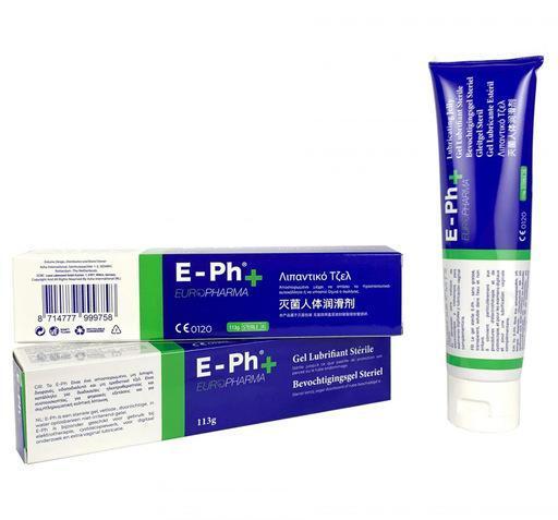 E-PH+ Sterilní lubrikační gel 82g Europharma