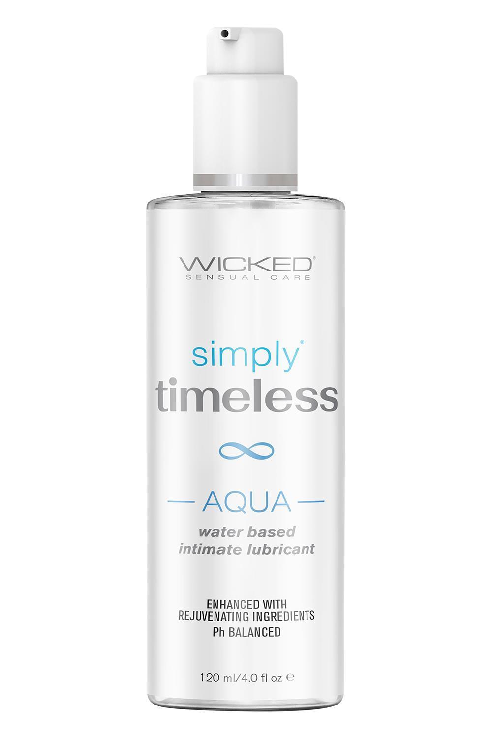 WICKED Simply Timeless Aqua lubrikační gel 120 ml Wicked Sensual Care