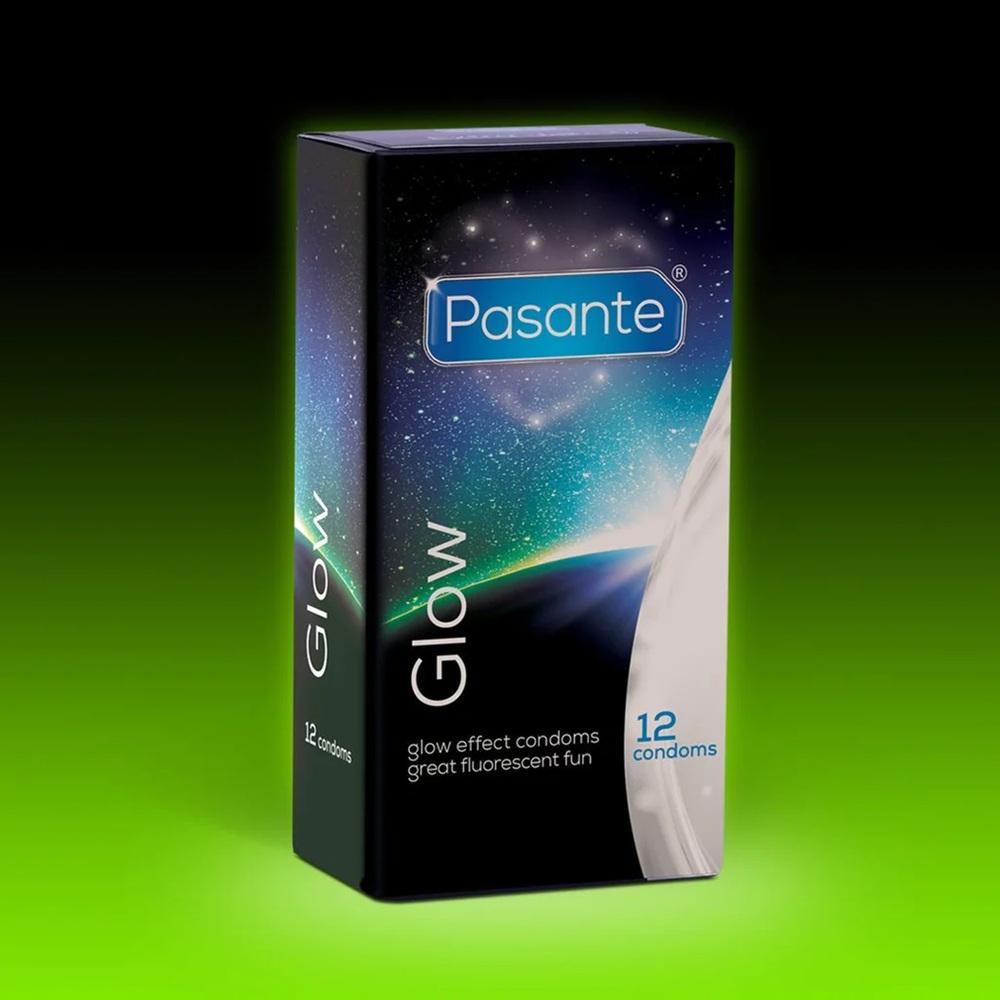 Pasante kondomy Glow 12 ks Pasante