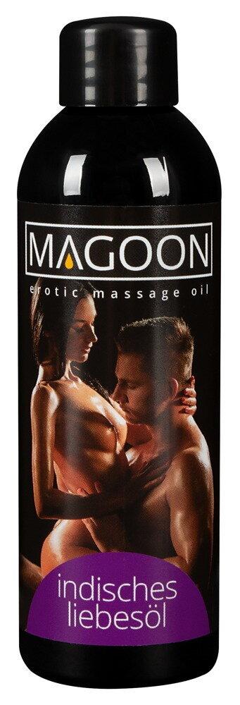 MAGOON Masážní olej s vůní Indická láska 100 ml Magoon