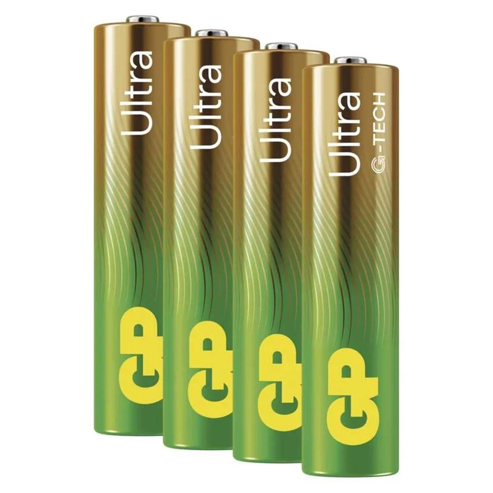 GP Ultra - alkalická baterie AAA 4 ks GP Batteries