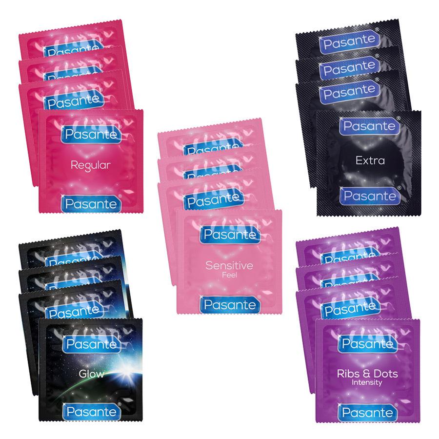 Pasante Testovací sada kondomů III. - 20 ks Pasante