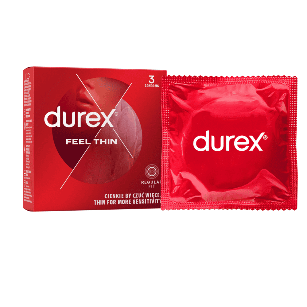 Durex kondomy Feel Thin 3 ks Durex