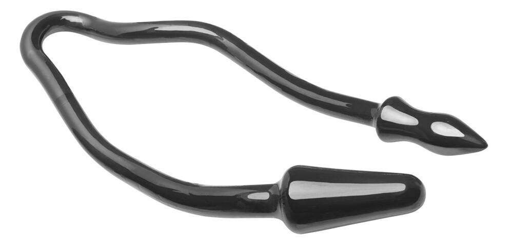 XX-DreamsToys Devil‘s Tail anání kolík s ocasem - černý