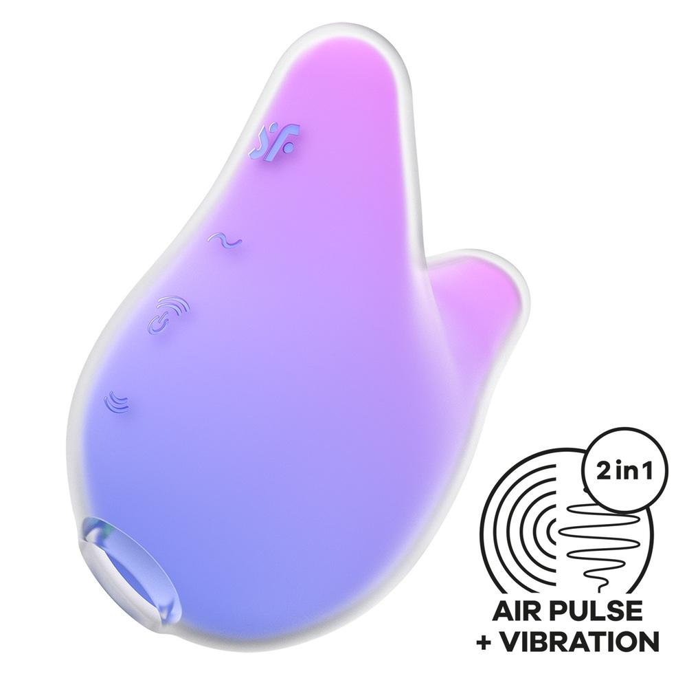 Satisfyer Mermaid Vibes tlakový stimulátor klitorisu - fialový Satisfyer