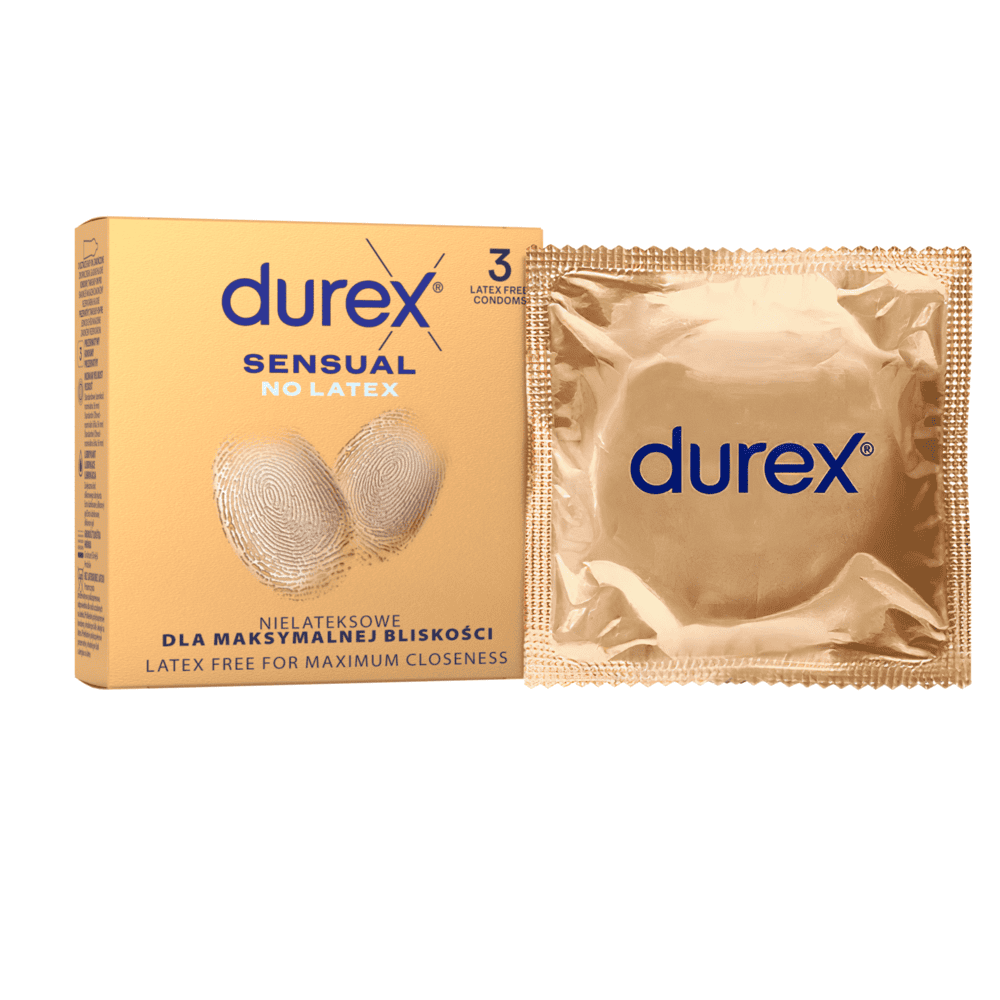 DUREX kondomy Sensual No Latex 3 ks Durex