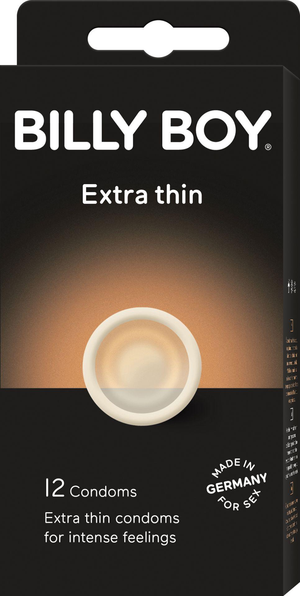 Billy Boy Extra thin kondomy 12 ks Billy Boy