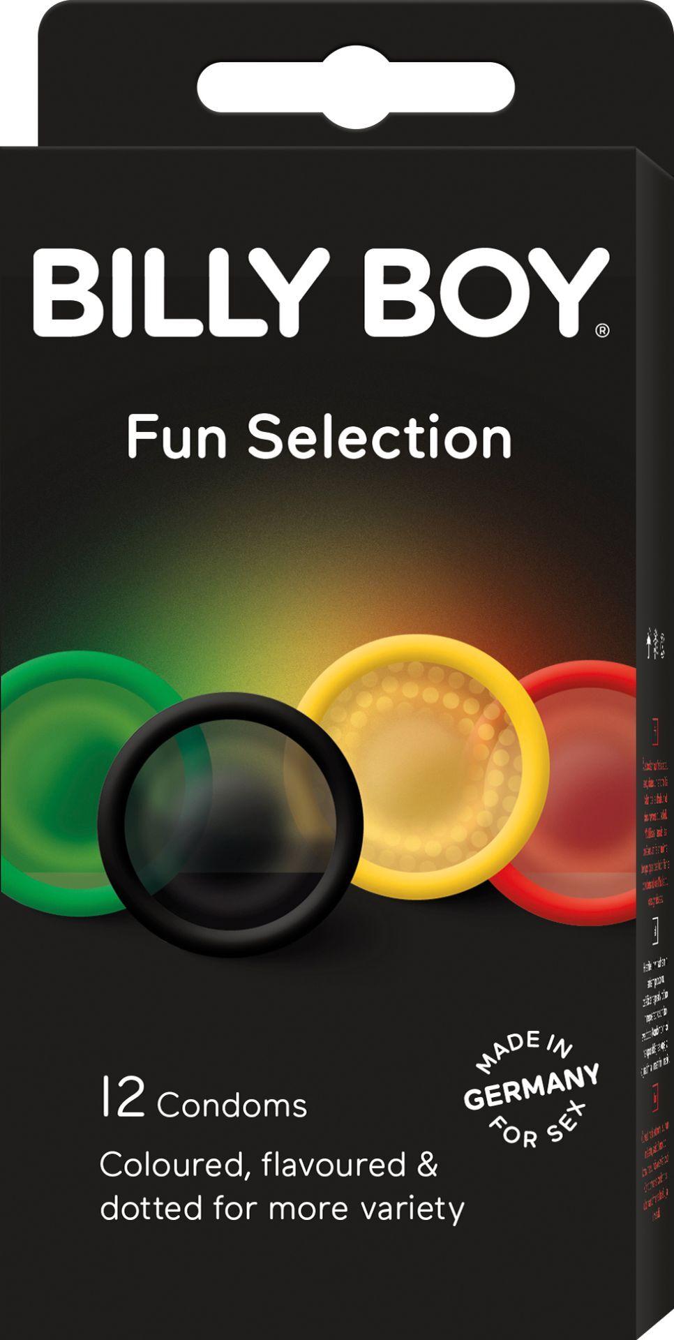 Billy Boy Fun Selection kondomy 12 ks Billy Boy