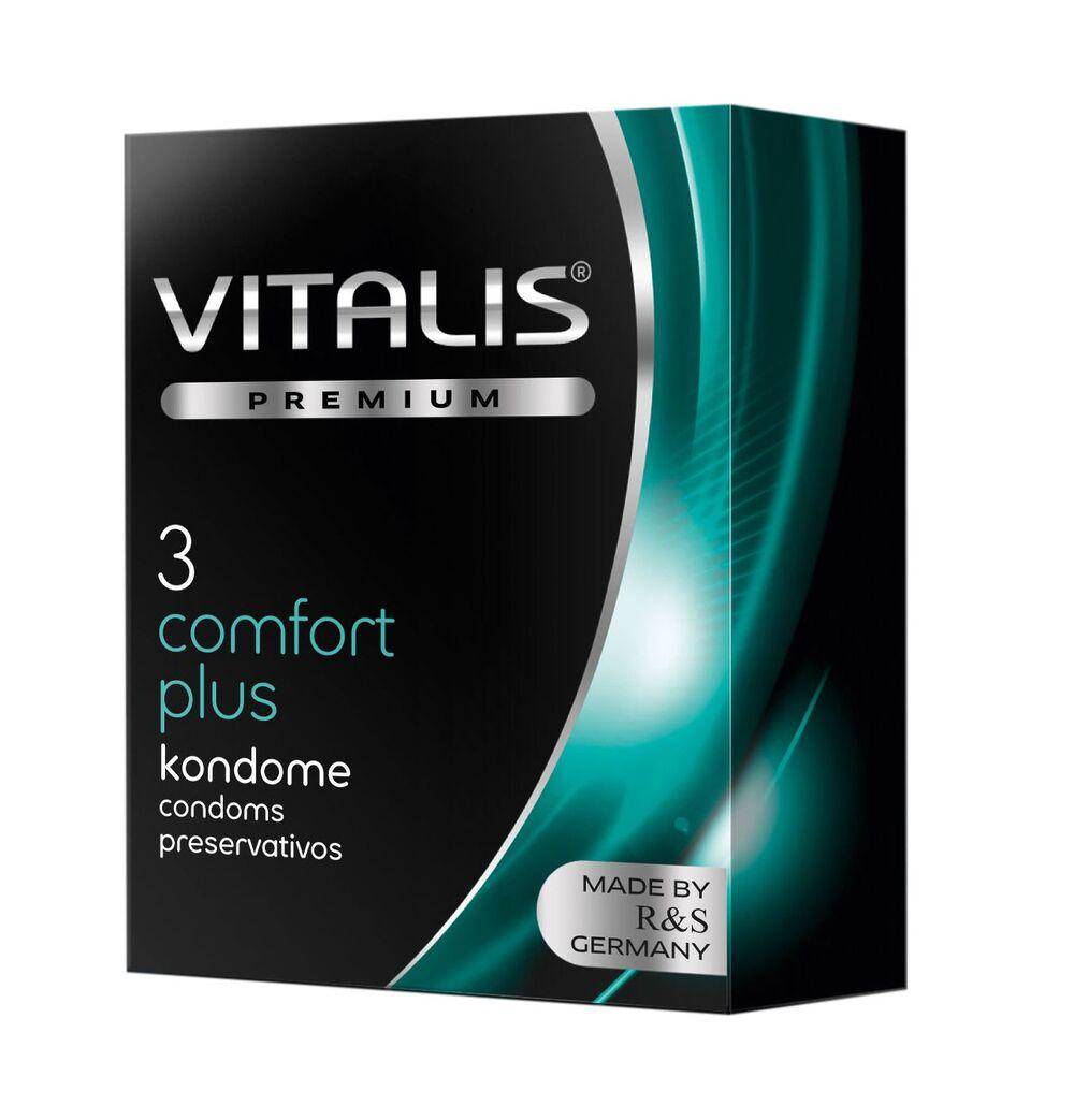 Vitalis Premium Comfort plus kondomy 3 ks Vitalis