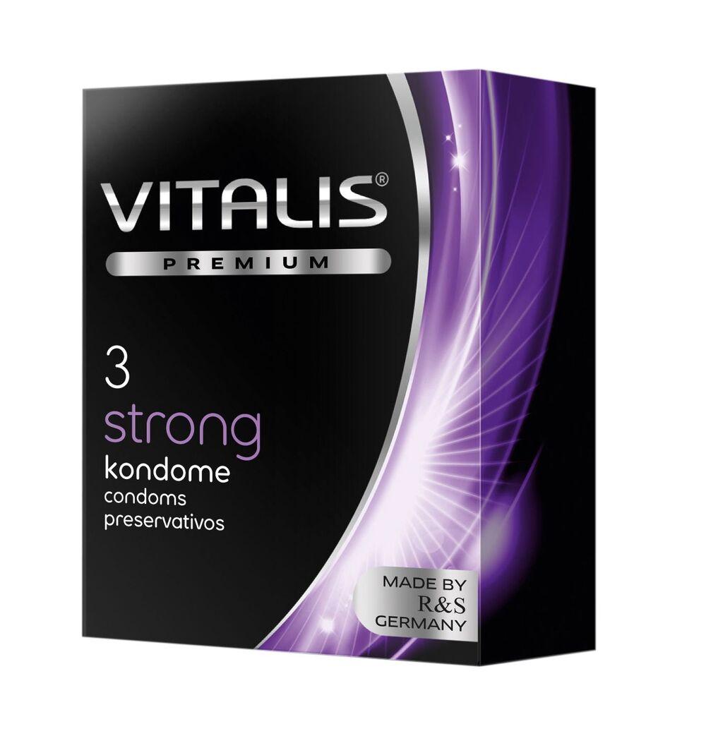 Vitalis Premium Strong kondomy 3 ks Vitalis