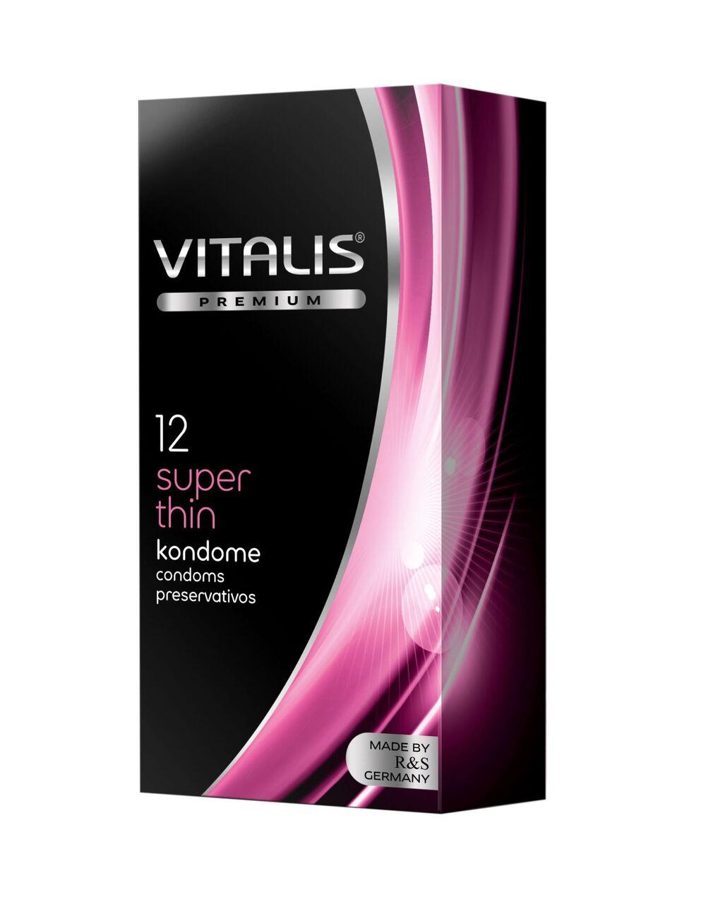 Vitalis Premium Super thin kondomy 12 ks Vitalis