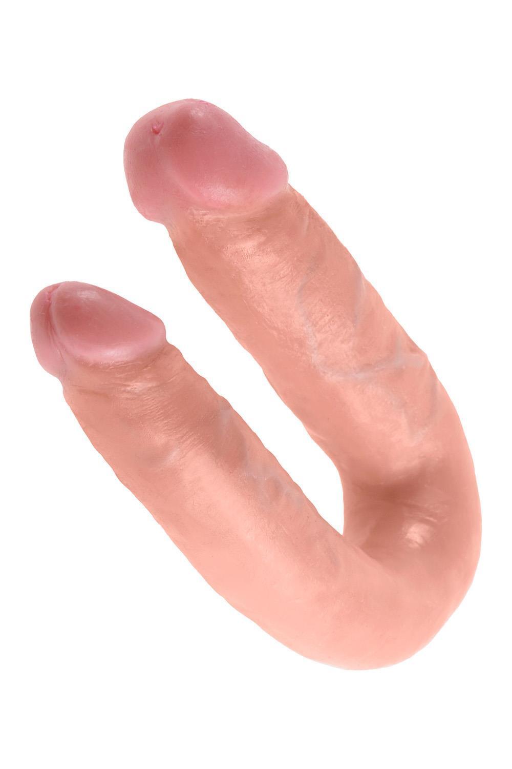 King Cock Medium Double Trouble oboustranné dildo Pipedream