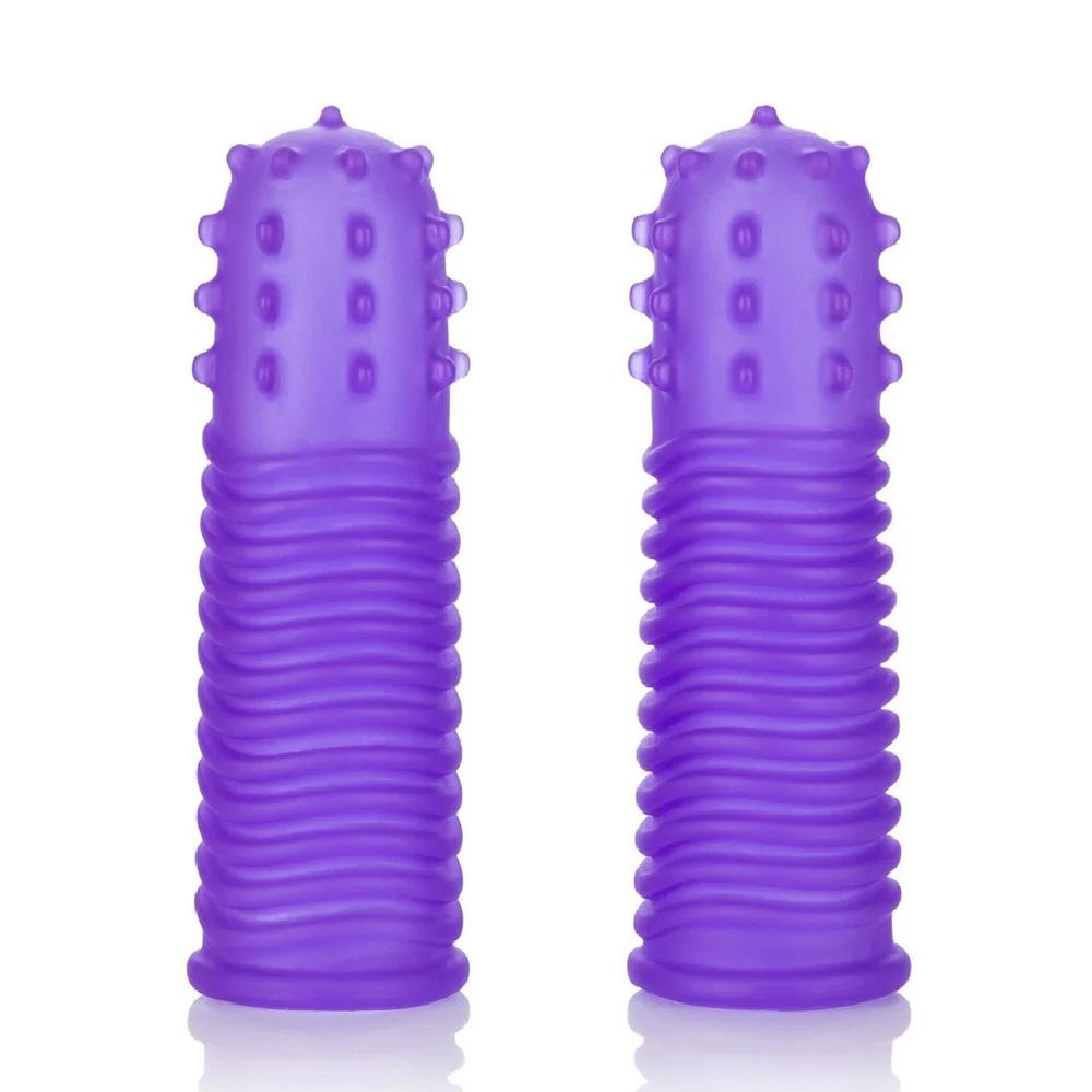 CalExotics Návleky na prst - fialové CalExotics