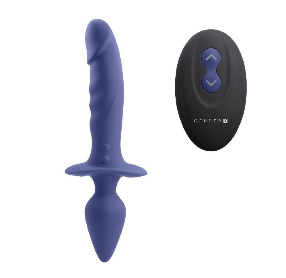 Gender X Dual Defender 2in1 vibrátor a anální kolík Gender X