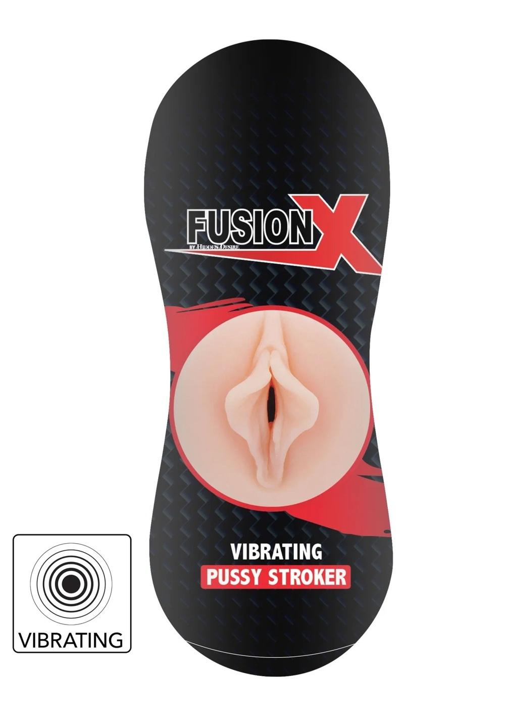 Fusion X vibrační masturbátor - vagína 1 Hidden Desire