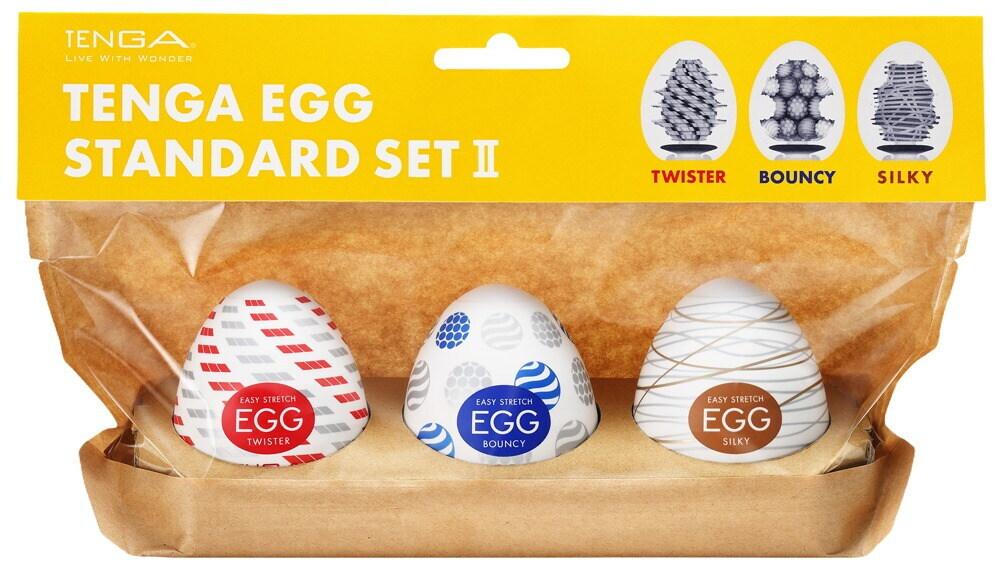 TENGA Egg masturbátory Standard set 2 Tenga