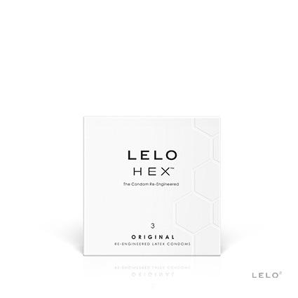 Lelo HEX Original kondomy 3 ks Lelo