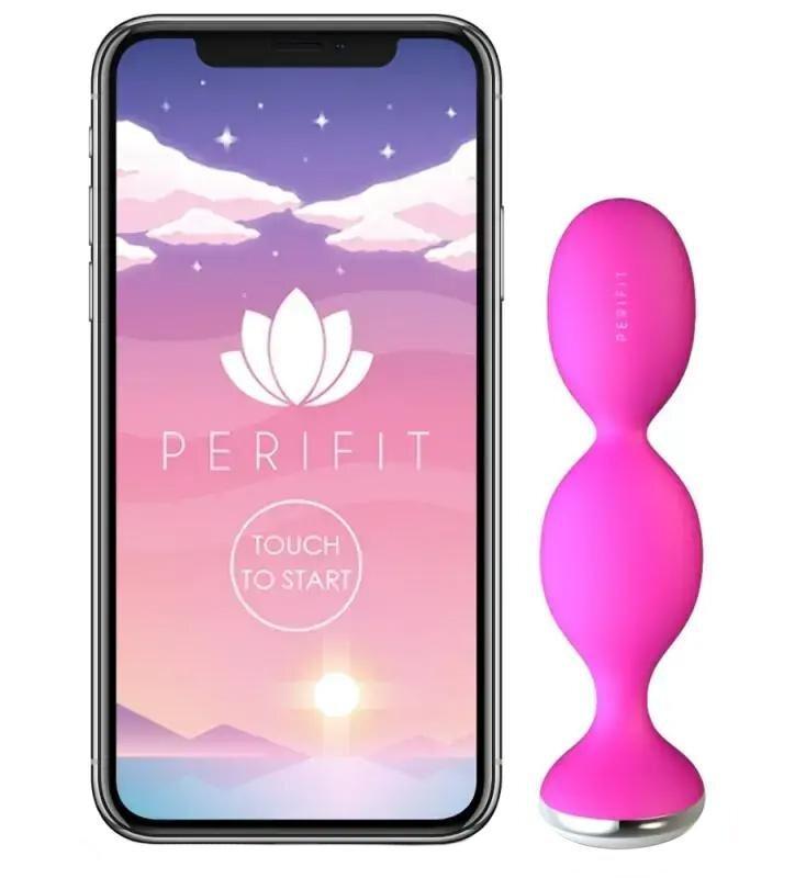 Perifit  App controle pelvic floor trainer Pink Perifit